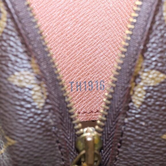 LOUIS VUITTON Monogram Trousse Demi Ronde Cosmetic Pouch - Picture 12 of 16